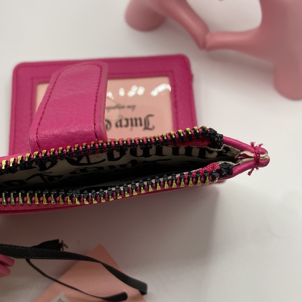 Juicy couture, fuchsia, bifold, wallet - Picture 5 of 6